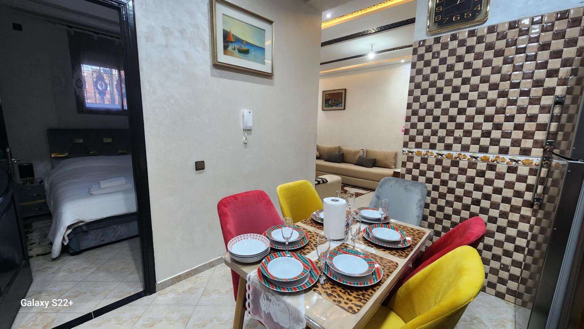 Appartement 7 Min De L'Aeroport De Marrakech Маракеш Екстериор снимка