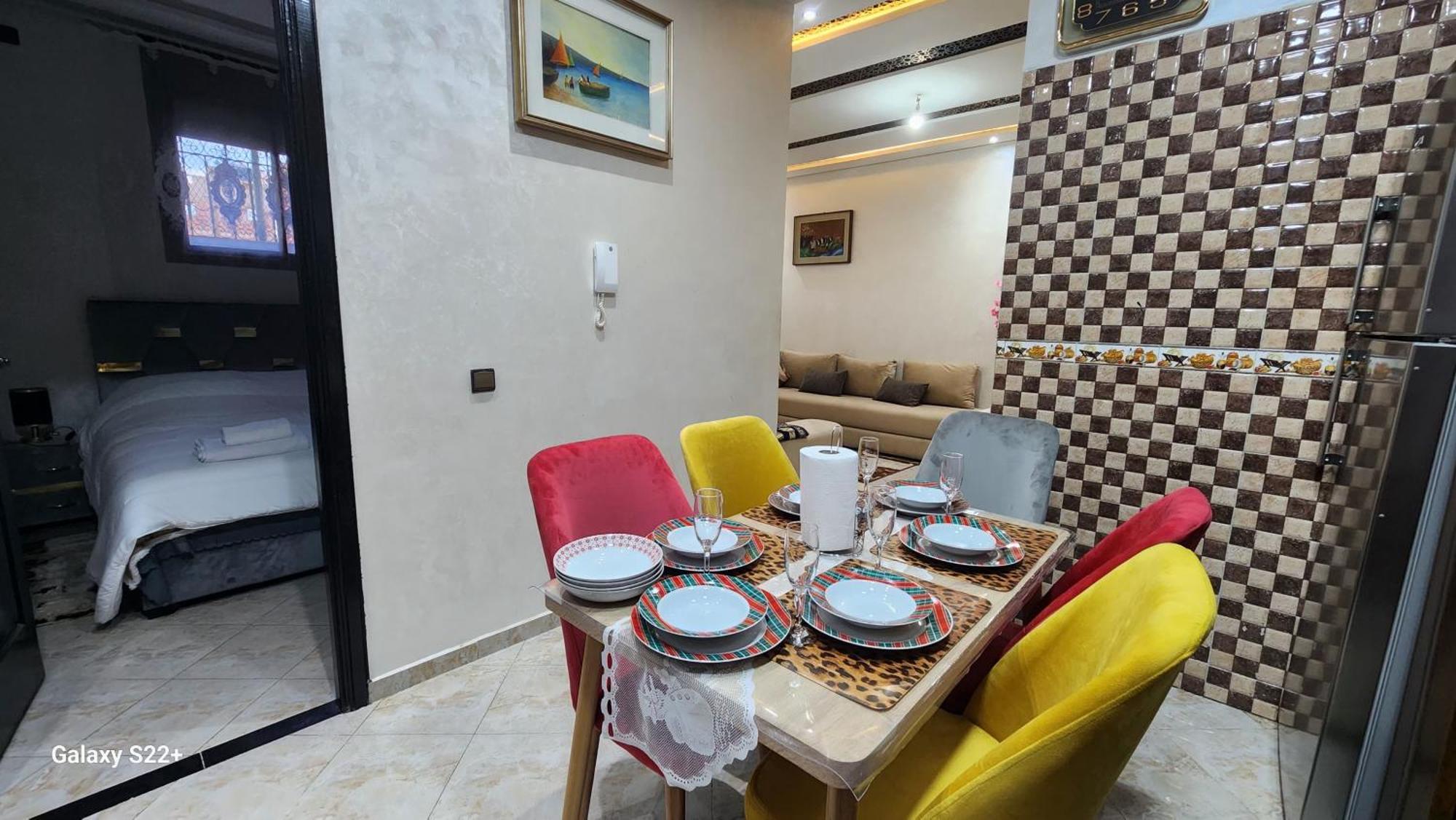 Appartement 7 Min De L'Aeroport De Marrakech Маракеш Екстериор снимка