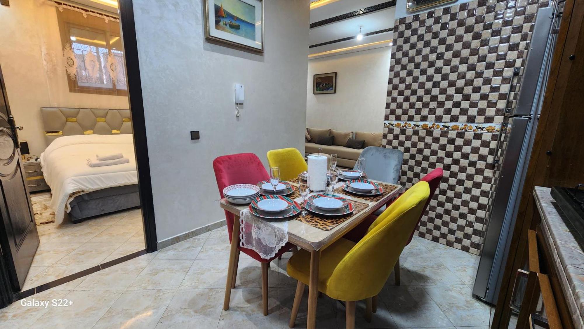 Appartement 7 Min De L'Aeroport De Marrakech Маракеш Екстериор снимка