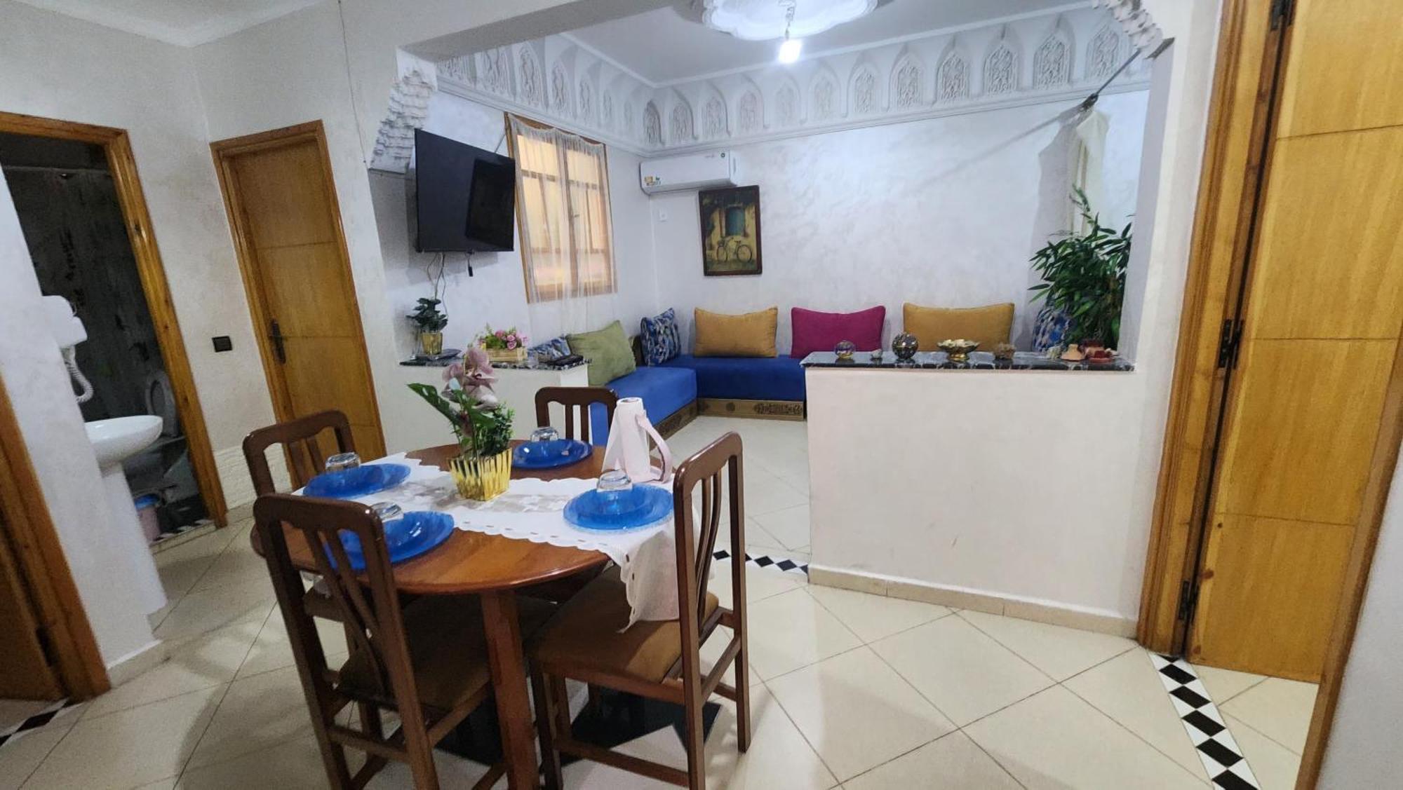 Appartement 7 Min De L'Aeroport De Marrakech Маракеш Екстериор снимка
