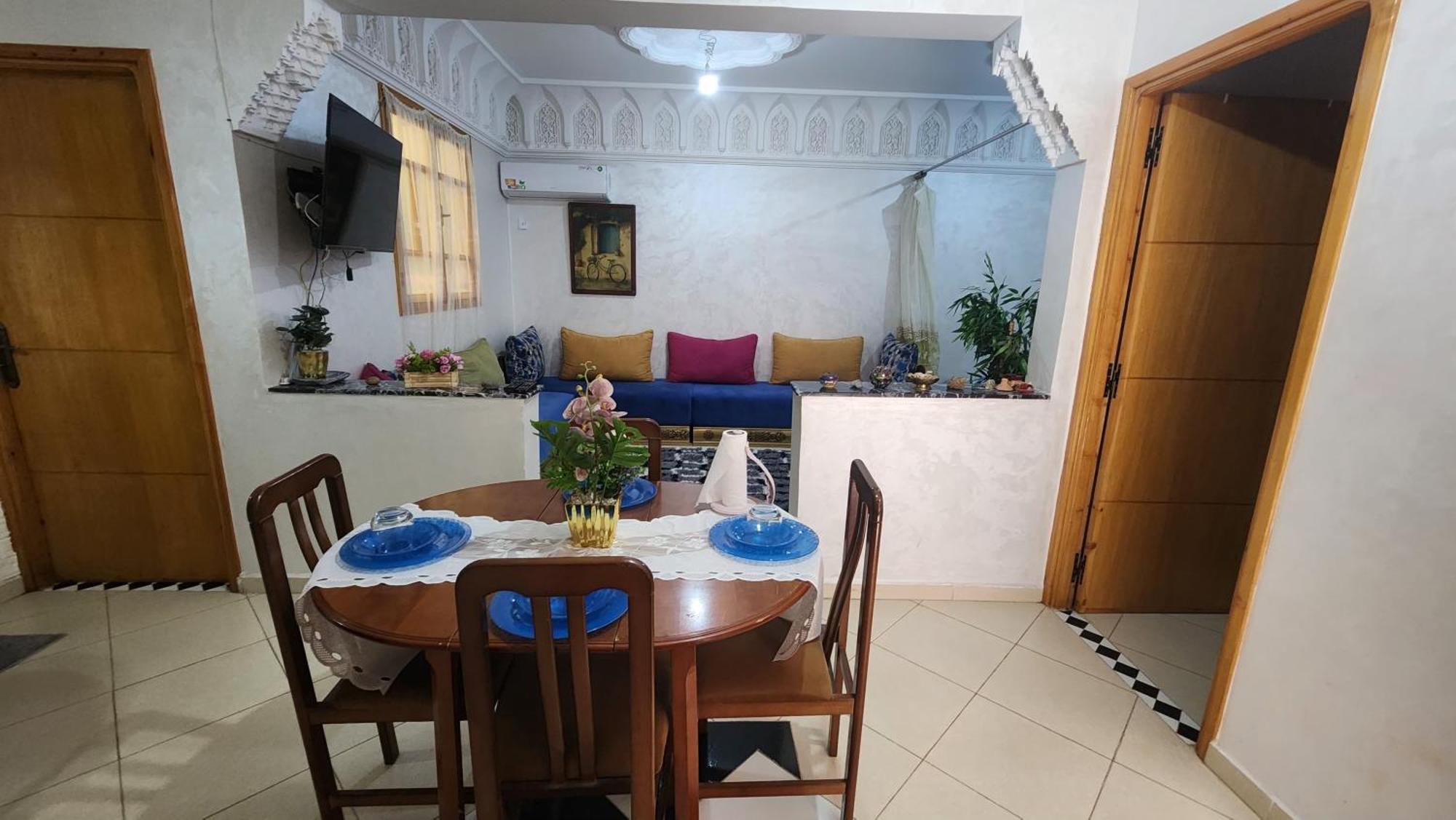 Appartement 7 Min De L'Aeroport De Marrakech Маракеш Екстериор снимка