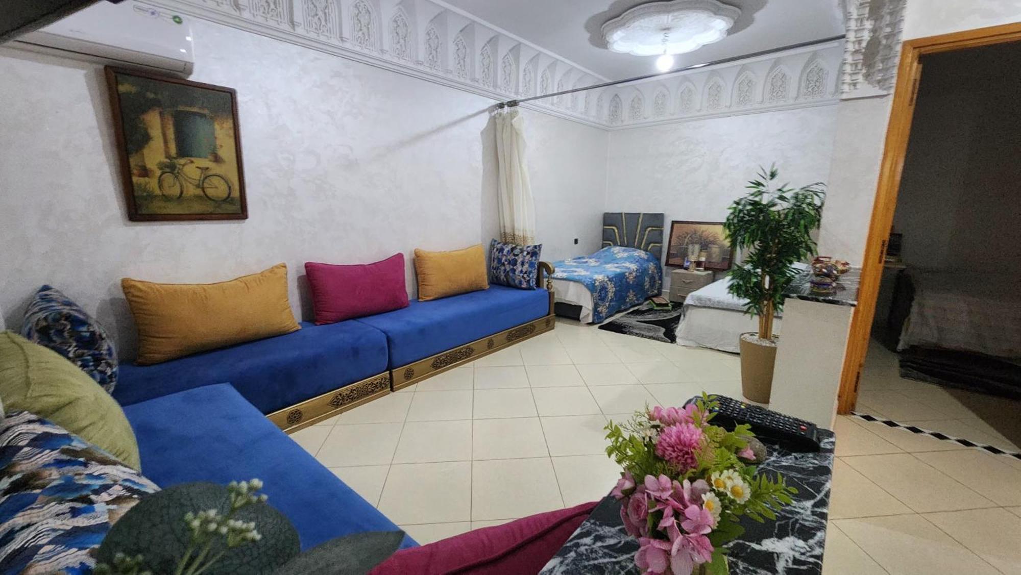 Appartement 7 Min De L'Aeroport De Marrakech Маракеш Екстериор снимка