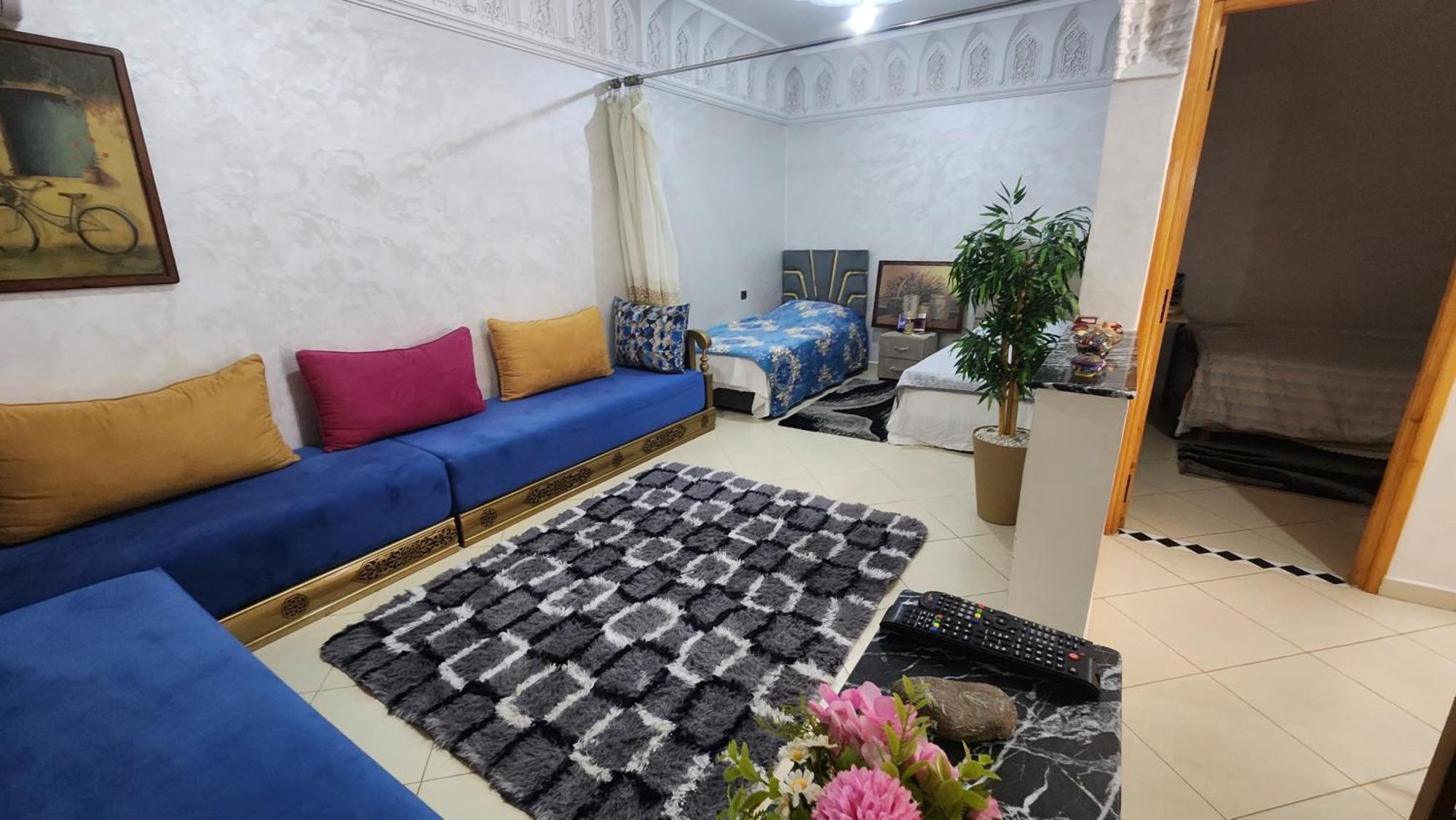 Appartement 7 Min De L'Aeroport De Marrakech Маракеш Екстериор снимка